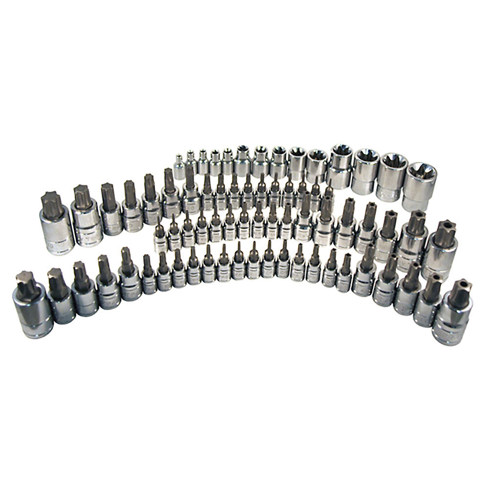 ATD Socket Torx Bit Master Set 72Pc, Model# 10094